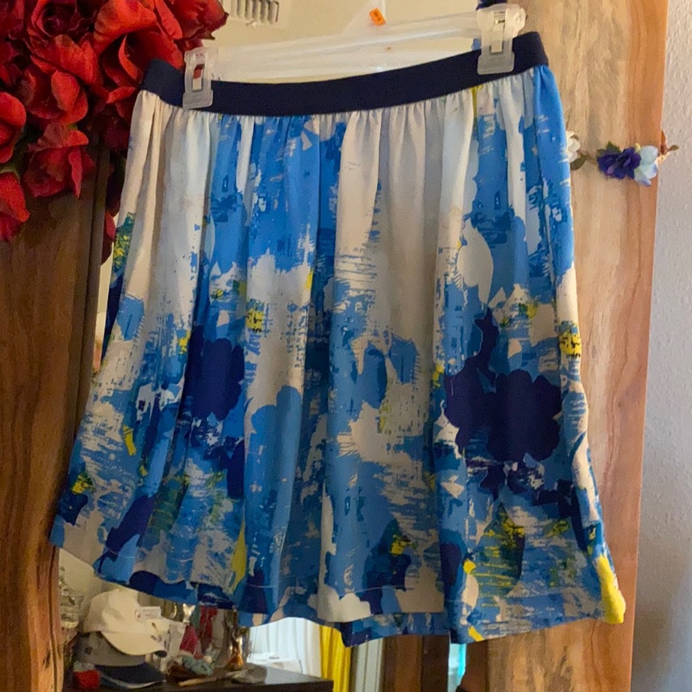 Joe Fresh Floral Mini Skirt Size XS NWOT